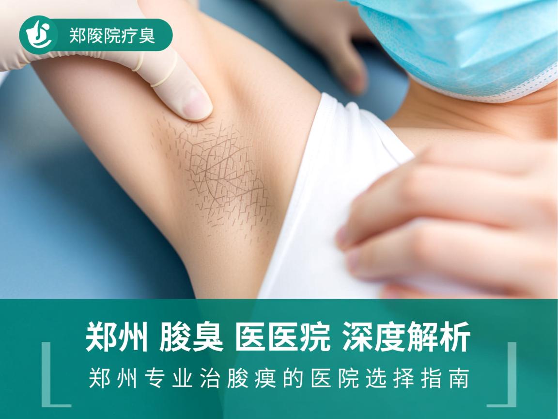 郑州腋臭医院深度解析，郑州专业治腋臭的医院选择指南