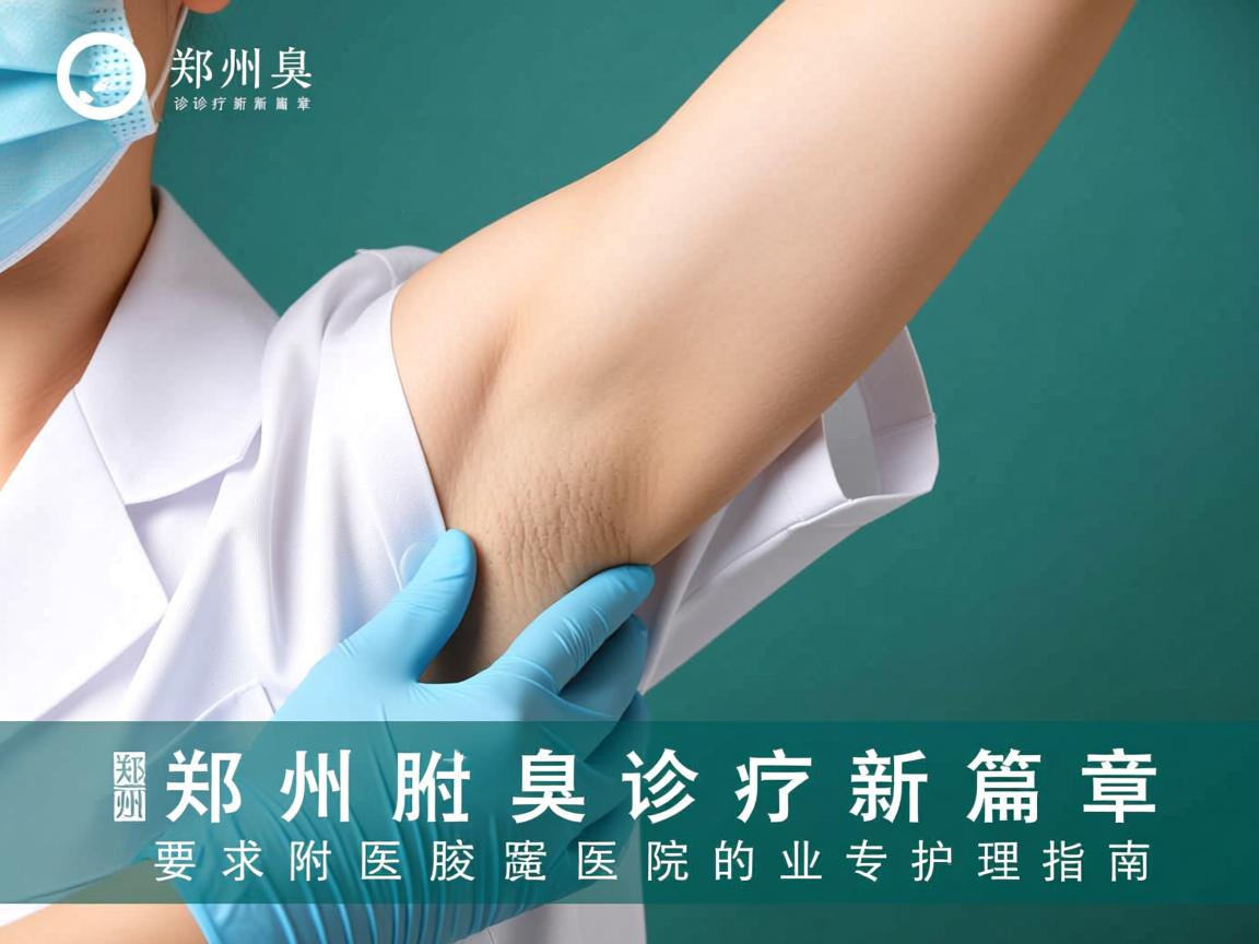 郑州腋臭诊疗新篇章，郑州附医腋臭医院的专业护理指南