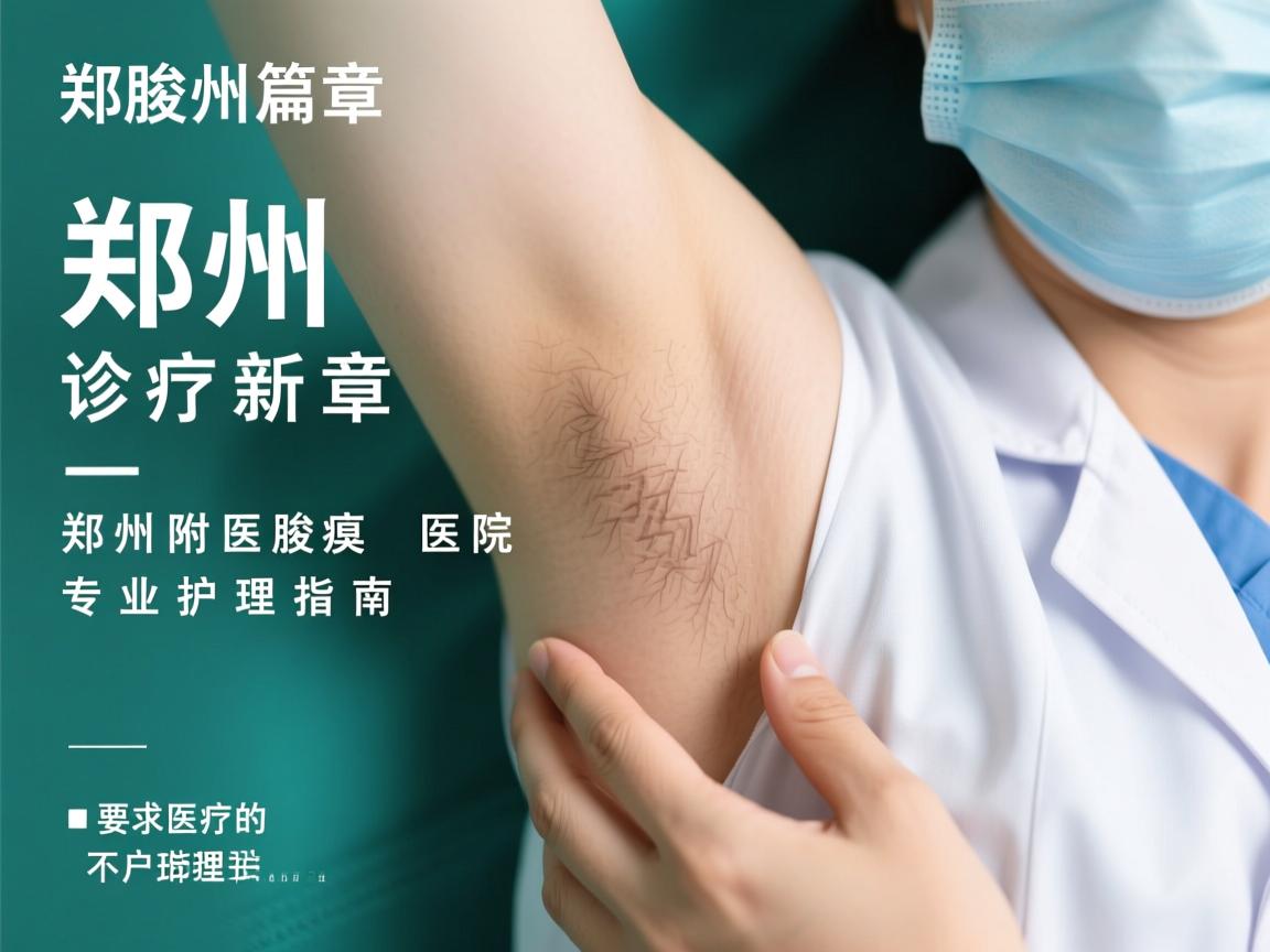 郑州腋臭诊疗新篇章，郑州附医腋臭医院的专业护理指南