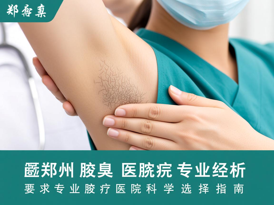 郑州腋臭医院专业解析，郑州专业腋臭医院的科学选择指南