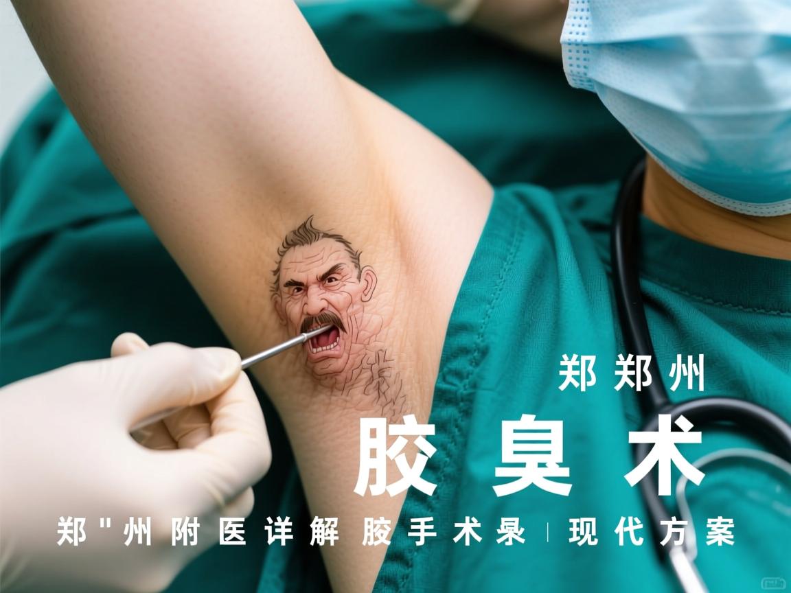 郑州腋臭手术，郑州附医详解腋臭手术的现代方案
