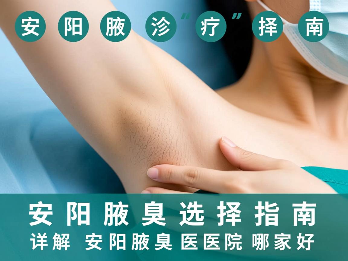 安阳腋臭诊疗选择指南，详解安阳腋臭医院哪家好