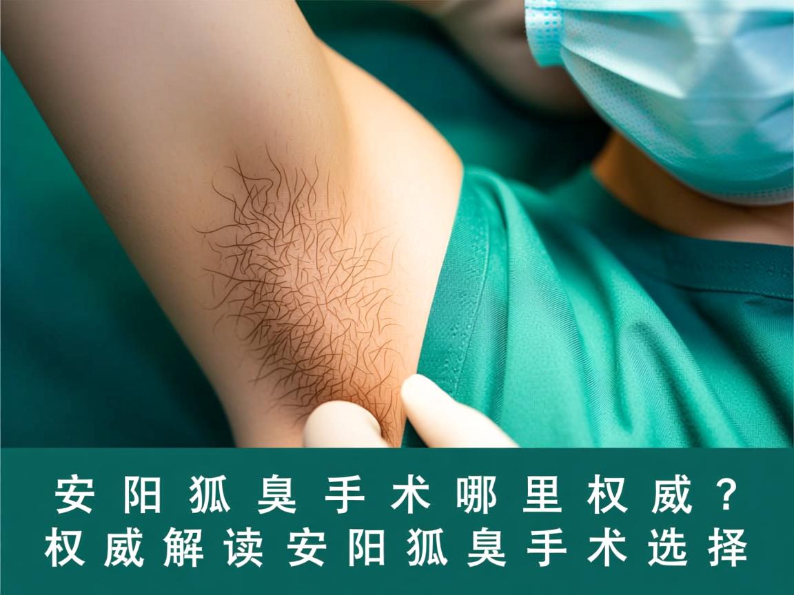 安阳狐臭手术哪里更权威？权威解读安阳狐臭手术选择