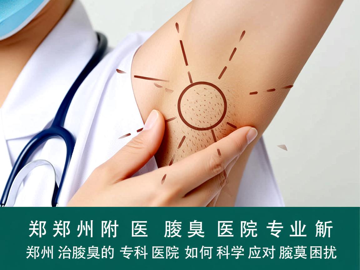 郑州附医腋臭医院专业解析，郑州治腋臭的专科医院如何科学应对腋臭困扰