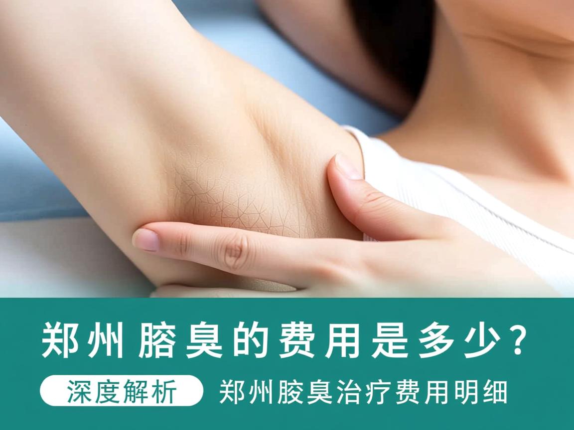 郑州治腋臭的费用是多少？深度解析郑州腋臭治疗费用明细