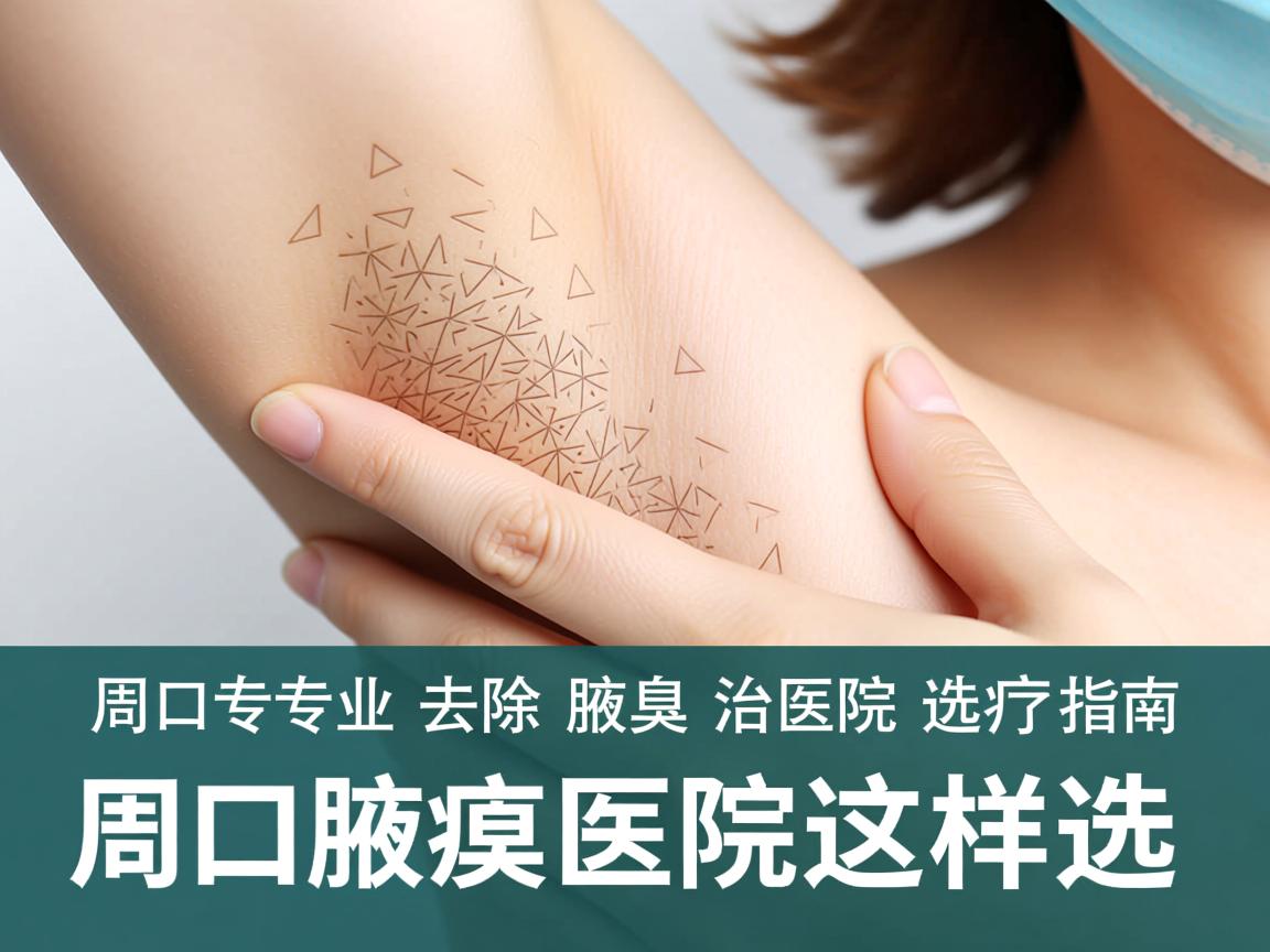 周口专业去除腋臭医院选择指南，周口腋臭治疗医院这样选