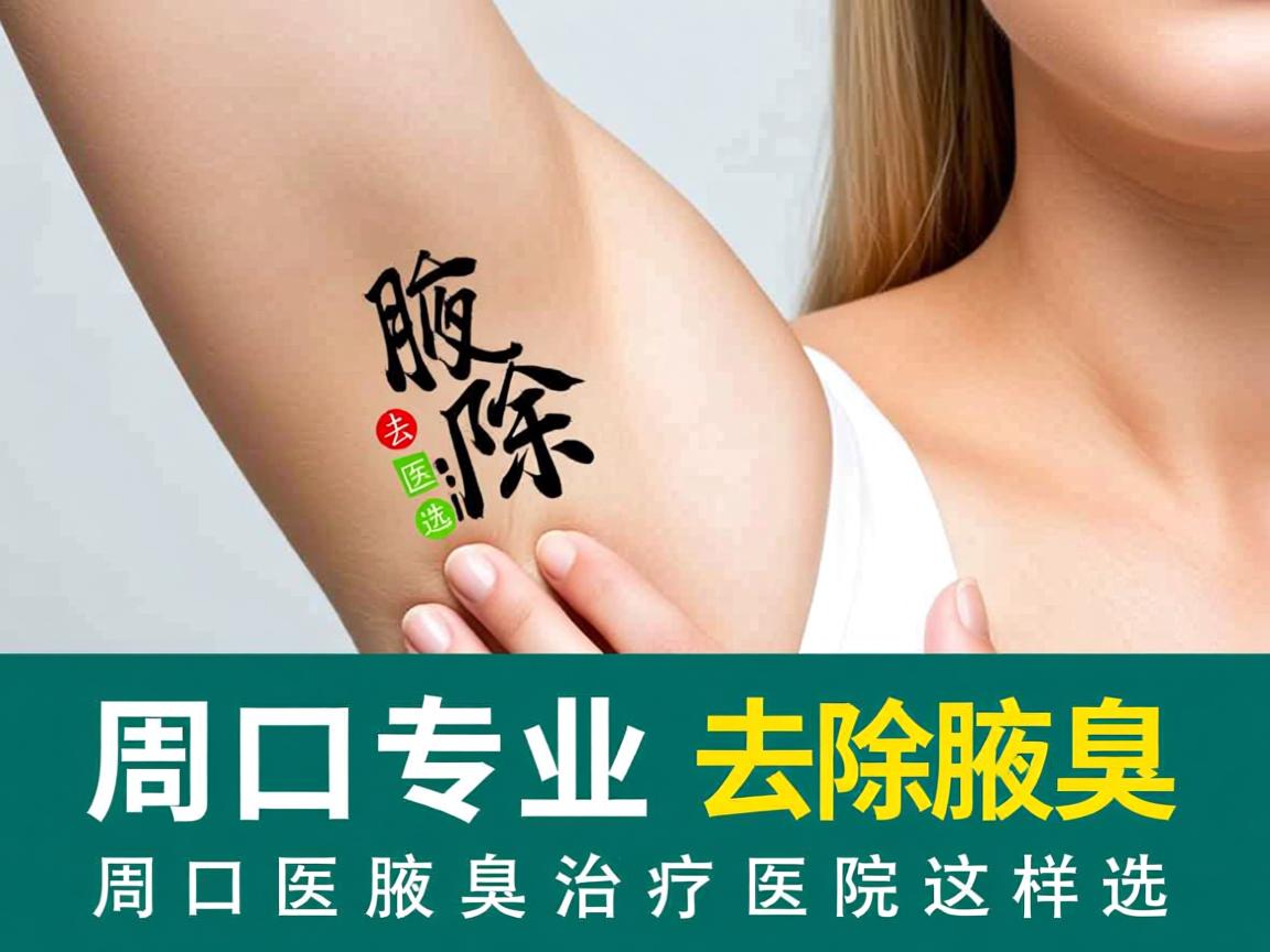 周口专业去除腋臭医院选择指南，周口腋臭治疗医院这样选