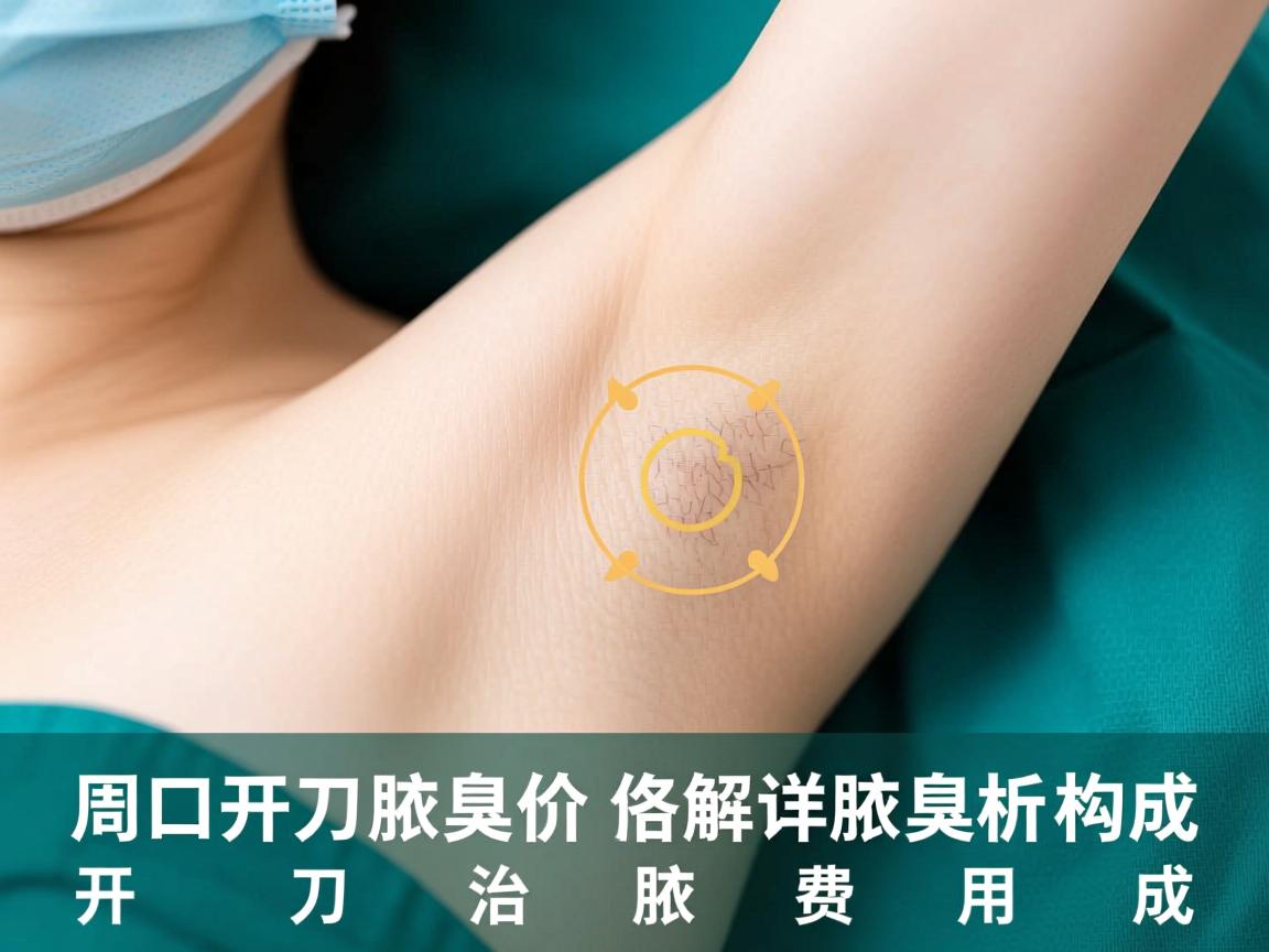 周口开刀治腋臭价格解析，详解开刀治腋臭费用构成