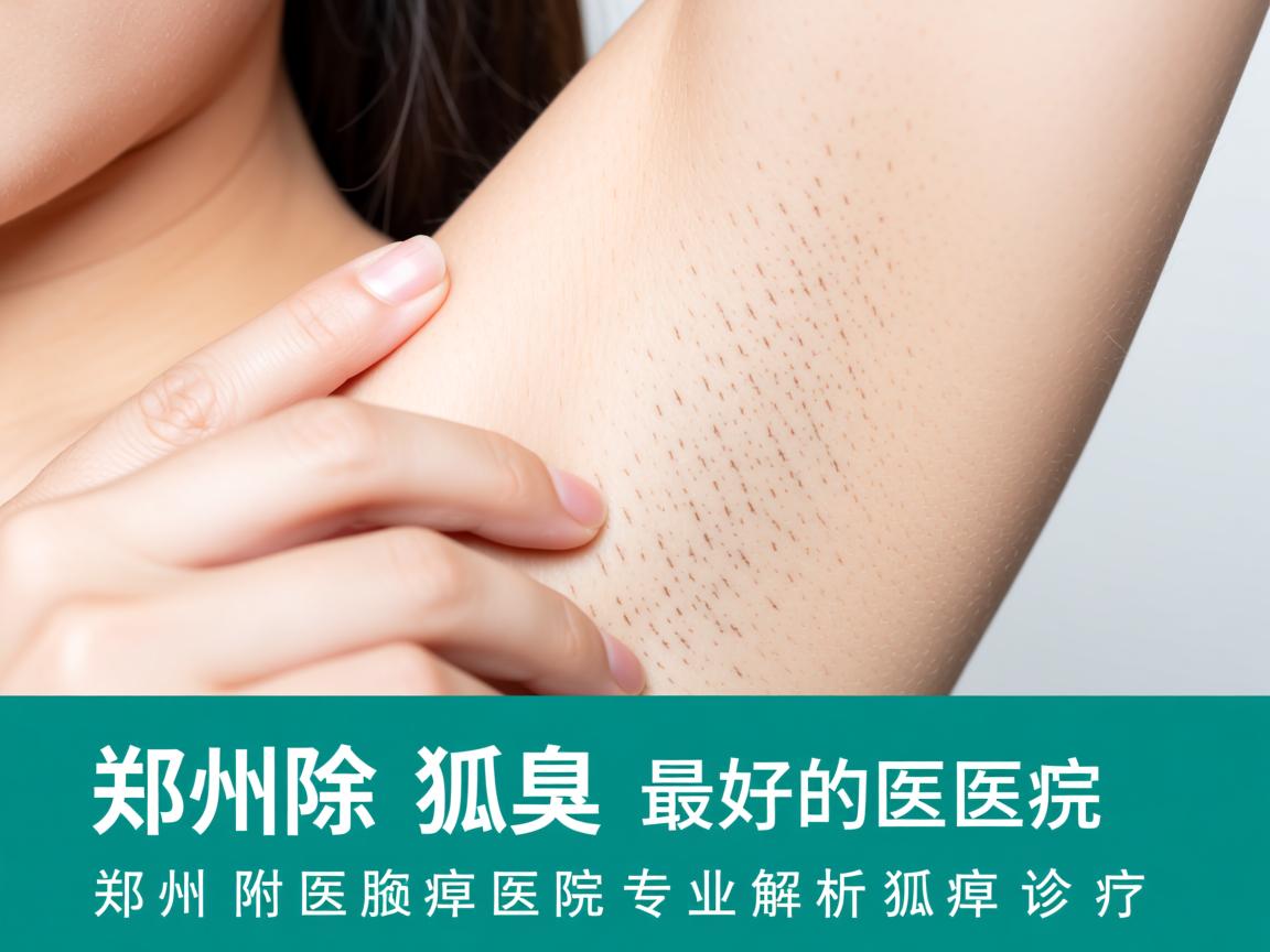 郑州除狐臭最好的医院，郑州附医腋臭医院专业解析狐臭诊疗