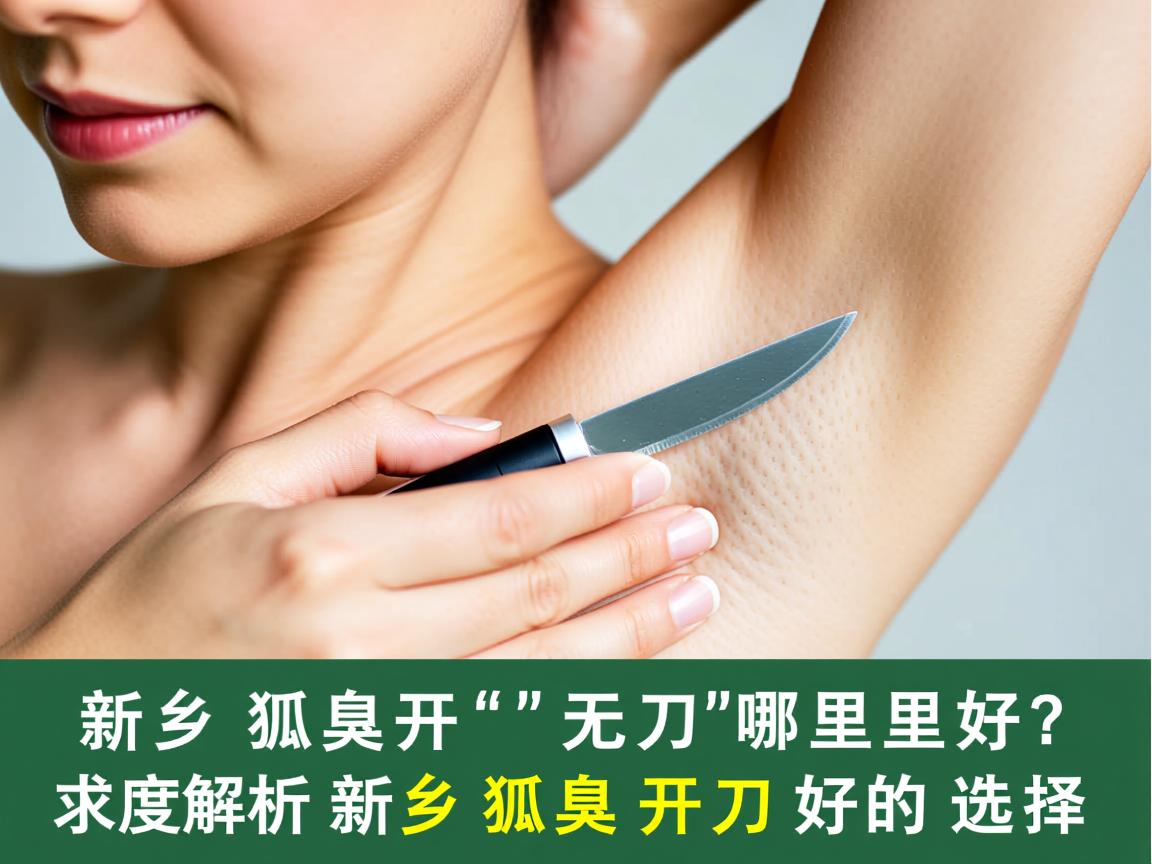 新乡狐臭开刀哪里好？深度解析新乡狐臭开刀好的选择