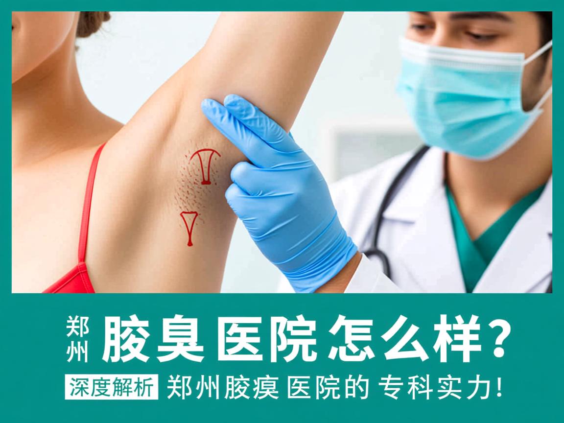 郑州腋臭医院怎么样？深度解析郑州腋臭医院的专科实力