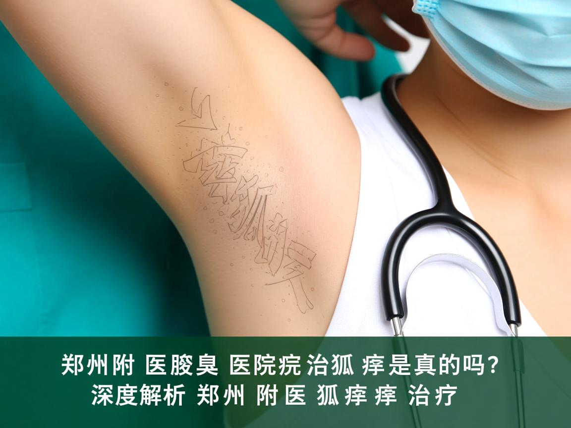 郑州附医腋臭医院治疗狐臭是真的吗？深度解析郑州附医狐臭治疗