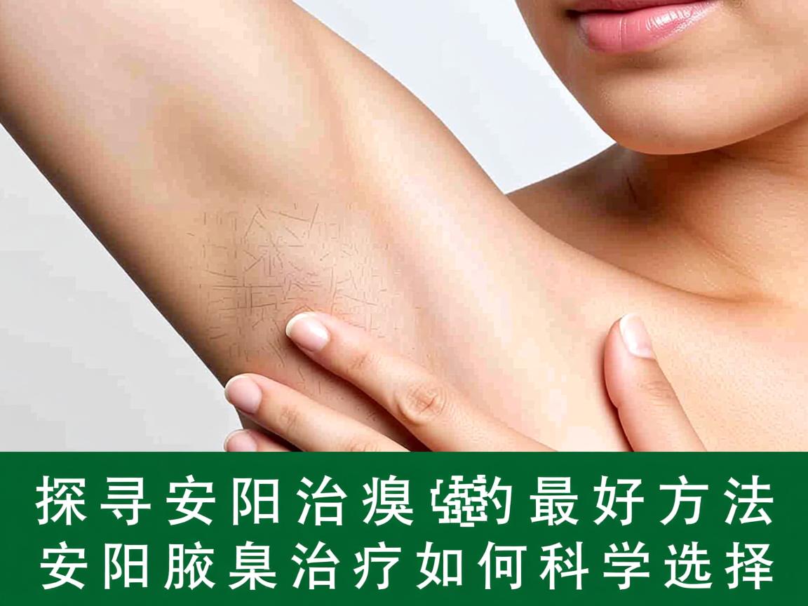 探寻安阳治腋臭的最好方法，安阳腋臭治疗如何科学选择