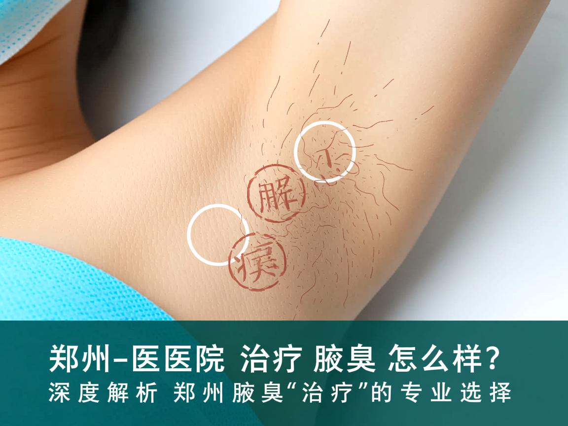郑州医院治疗腋臭怎么样？深度解析郑州腋臭治疗的专业选择