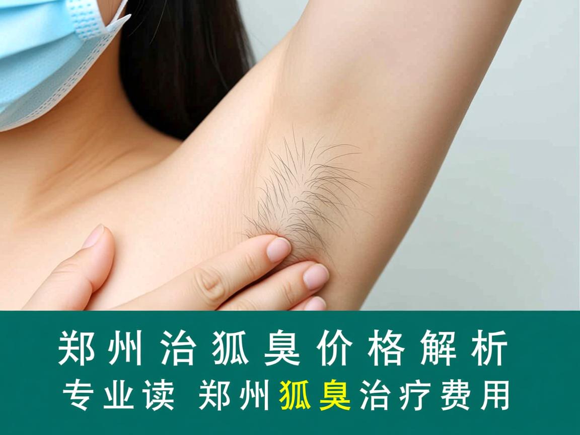 郑州治狐臭价格解析，专业解读郑州狐臭治疗费用