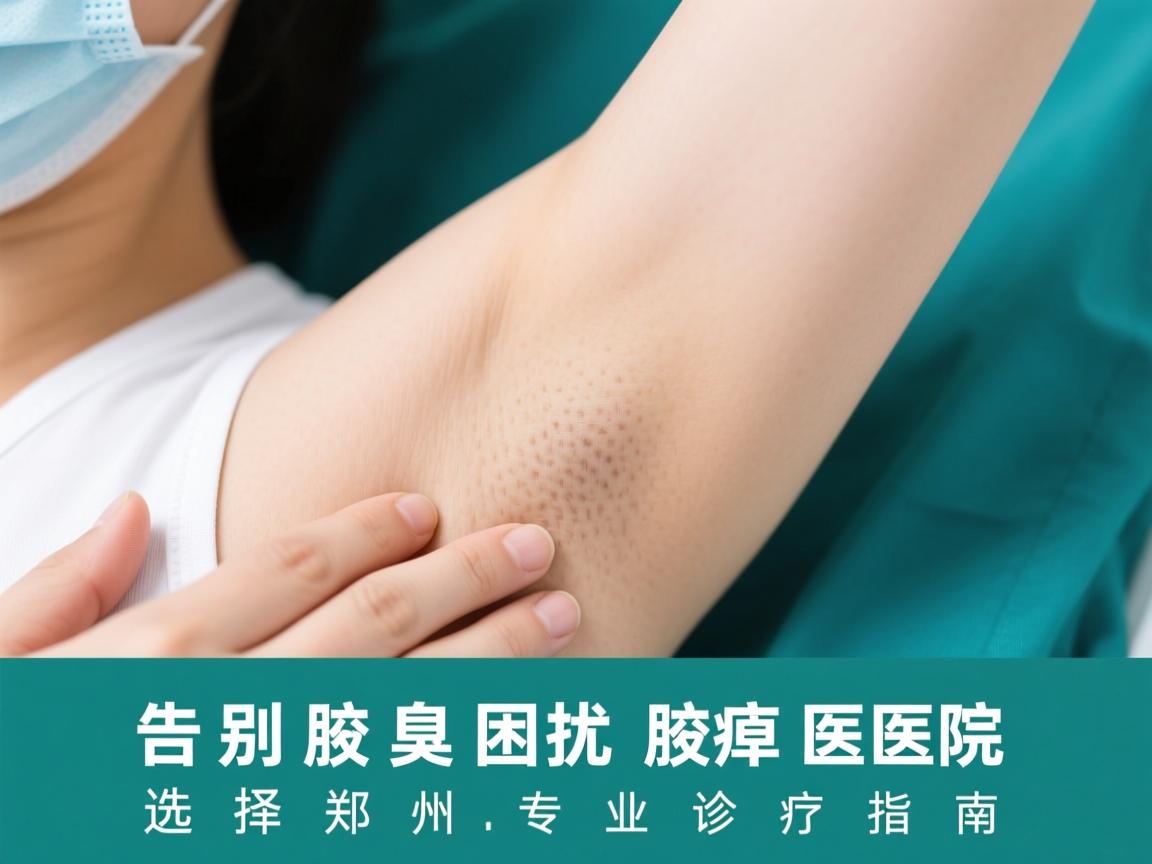 告别腋臭困扰，选择郑州腋臭医院，专业诊疗指南