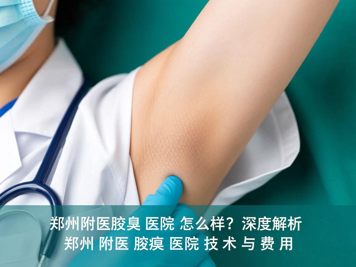 郑州附医腋臭医院怎么样？深度解析郑州附医腋臭医院技术与费用