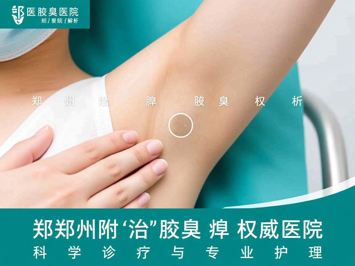郑州附医腋臭医院解析，郑州治腋臭权威医院的科学诊疗与专业护理
