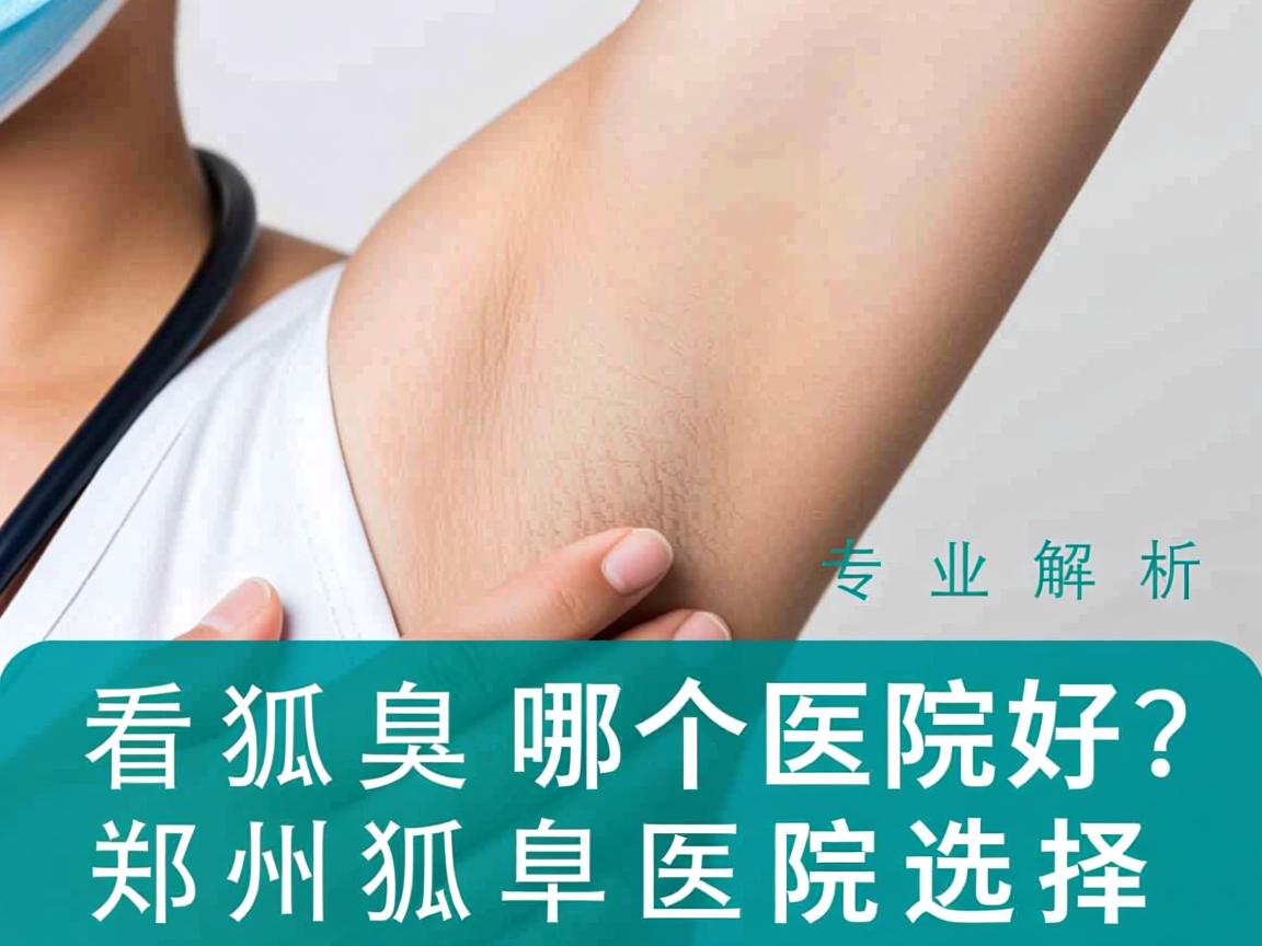 郑州看狐臭哪个医院好？专业解析郑州狐臭医院选择