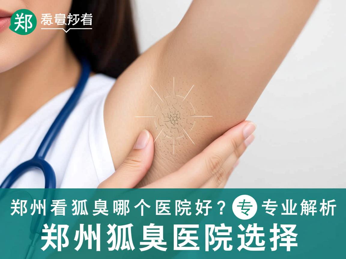 郑州看狐臭哪个医院好？专业解析郑州狐臭医院选择