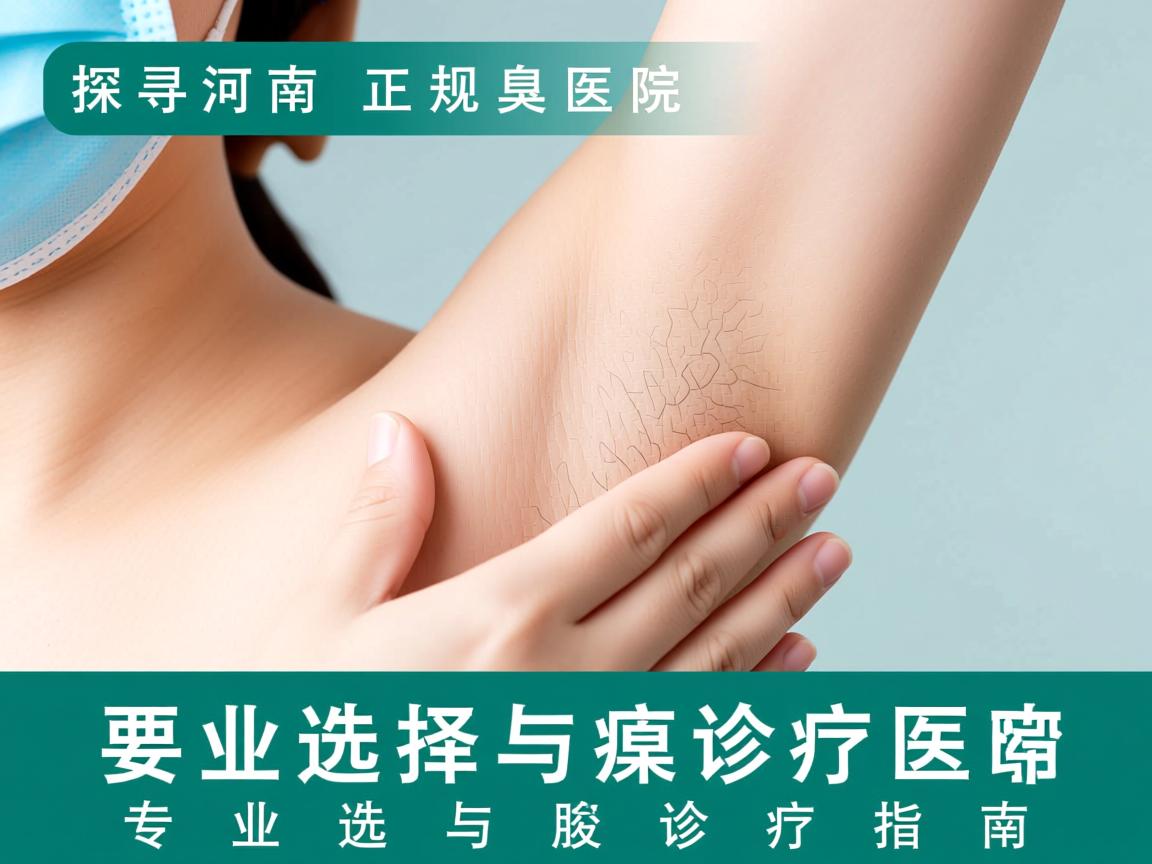 探寻河南正规腋臭医院，专业选择与腋臭诊疗指南