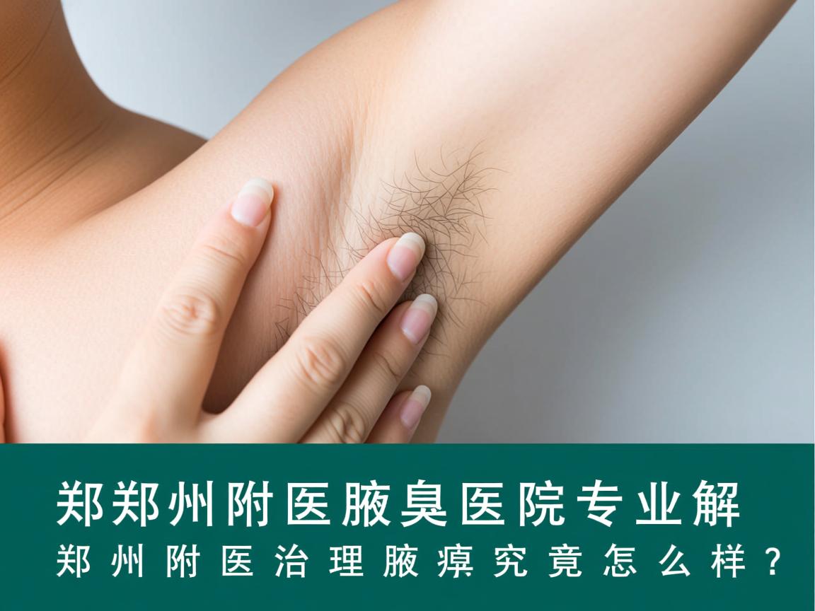 郑州附医腋臭医院专业解析，郑州附医治理腋臭究竟怎么样？