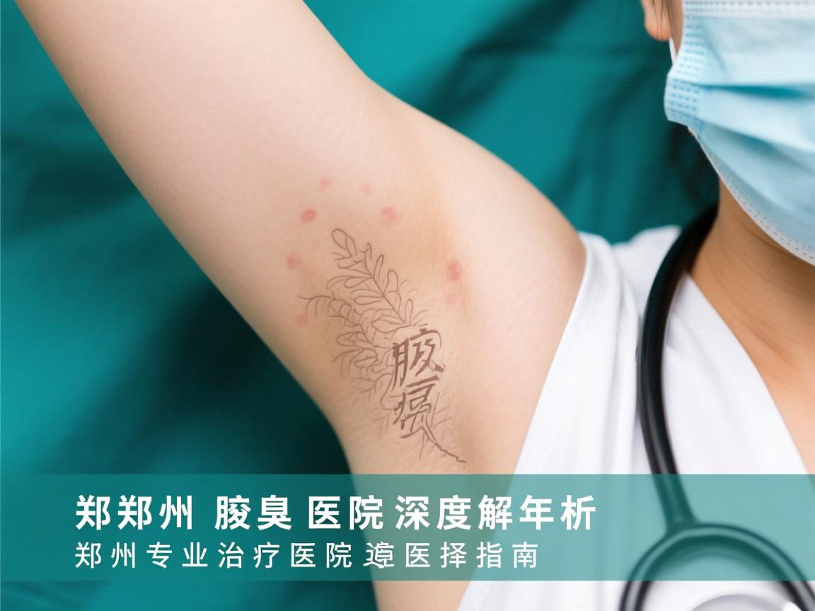 郑州腋臭医院深度解析，郑州专业治疗腋臭的医院选择指南