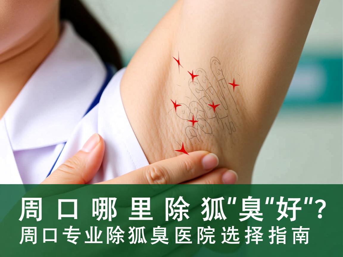 周口哪里除狐臭好？周口专业除狐臭医院选择指南