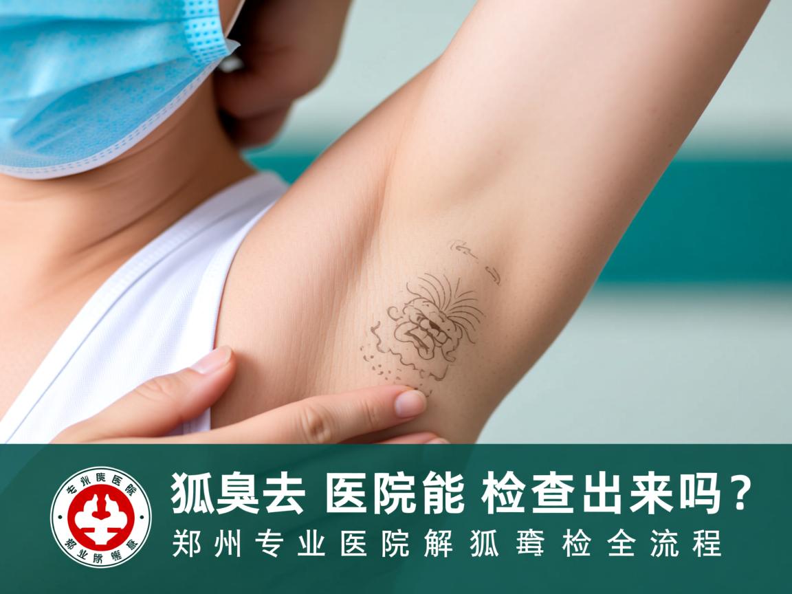 狐臭去医院能检查出来吗？郑州专业医院解析狐臭检查全流程