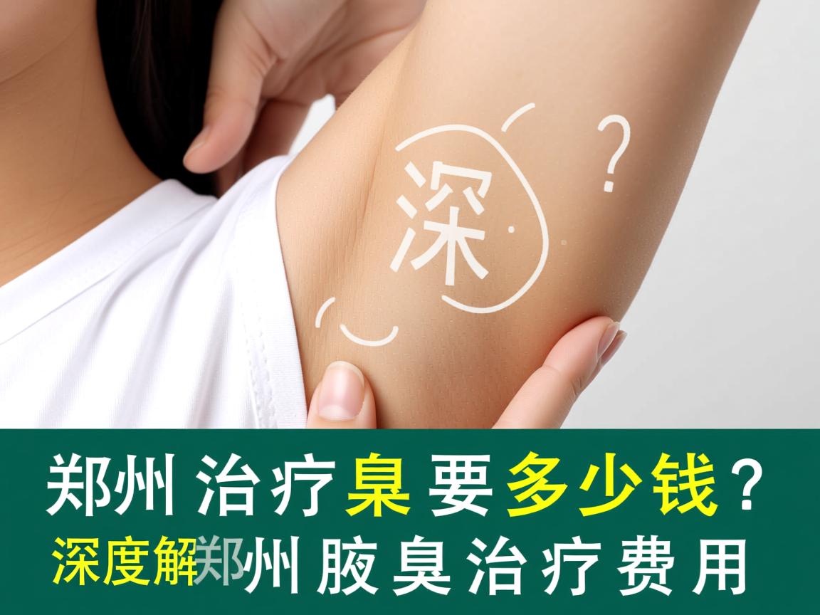 郑州治疗腋臭要多少钱？深度解析郑州腋臭治疗费用
