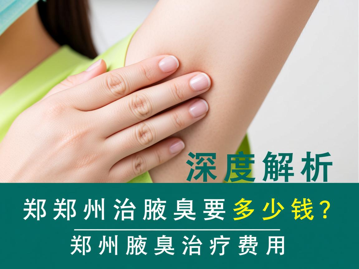 郑州治疗腋臭要多少钱？深度解析郑州腋臭治疗费用