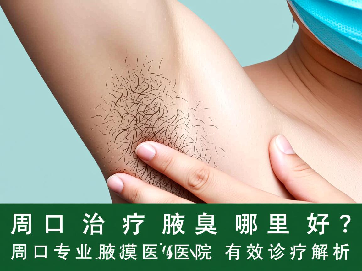 周口治疗腋臭哪里好？周口专业腋臭医院有效诊疗解析