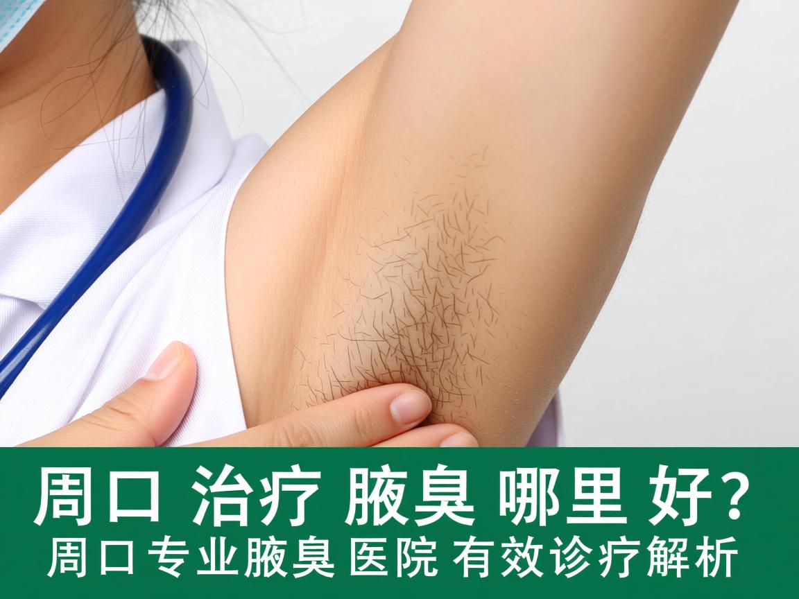 周口治疗腋臭哪里好？周口专业腋臭医院有效诊疗解析
