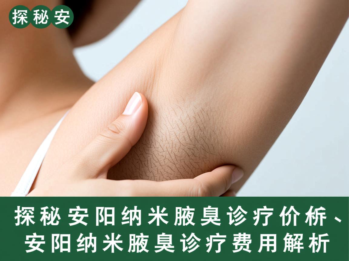 探秘安阳纳米腋臭诊疗价格，安阳纳米腋臭诊疗费用解析
