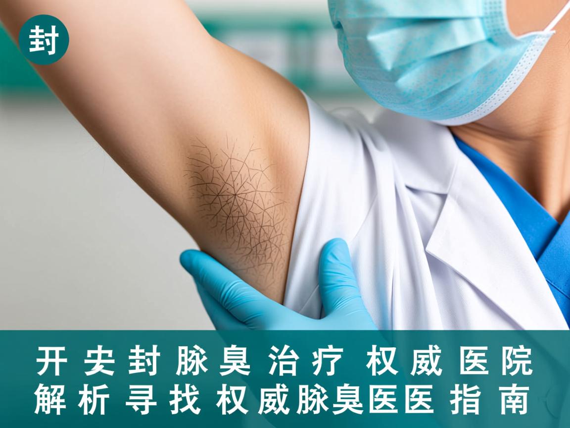 开封腋臭治疗权威医院解析，寻找权威腋臭医生指南