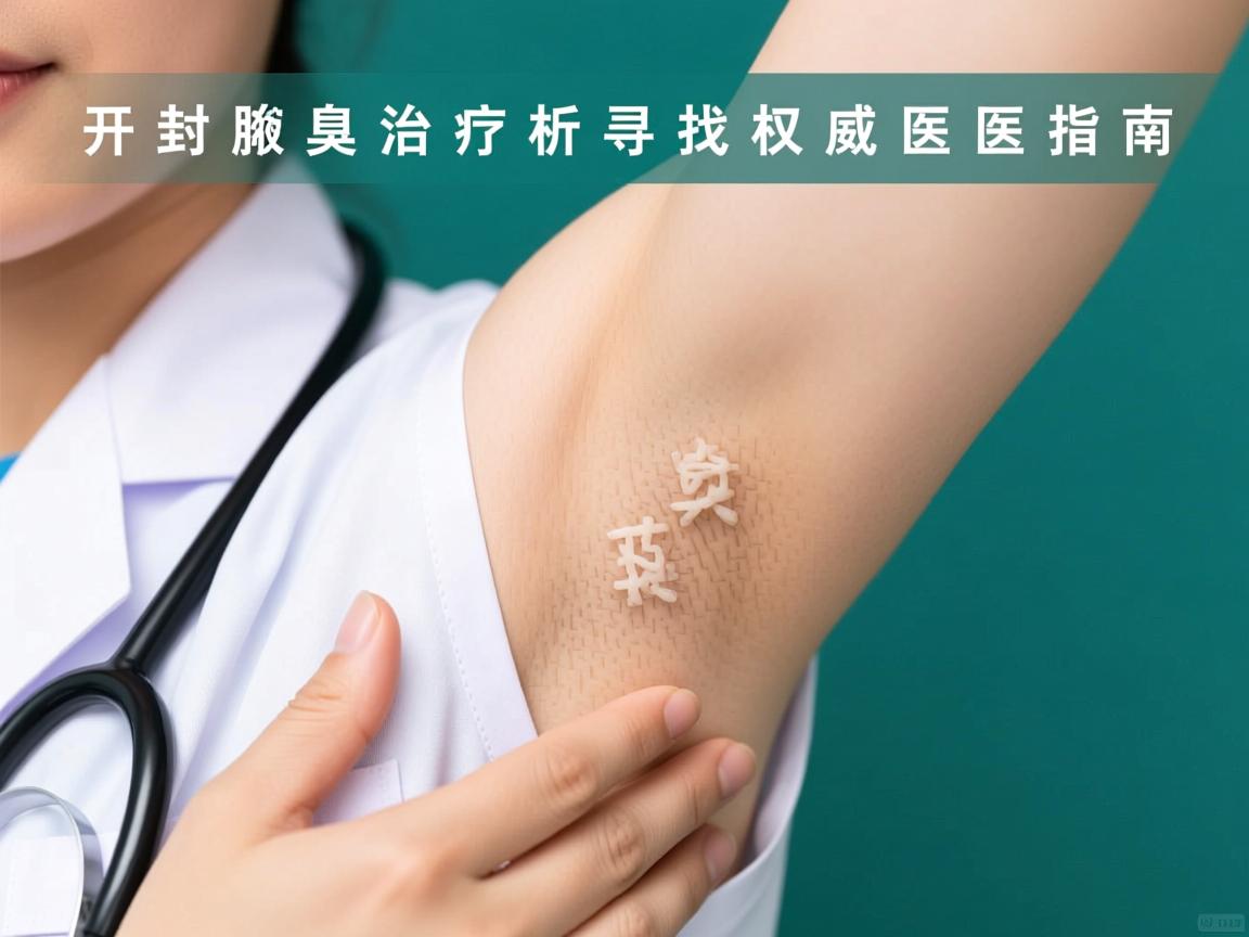 开封腋臭治疗权威医院解析，寻找权威腋臭医生指南
