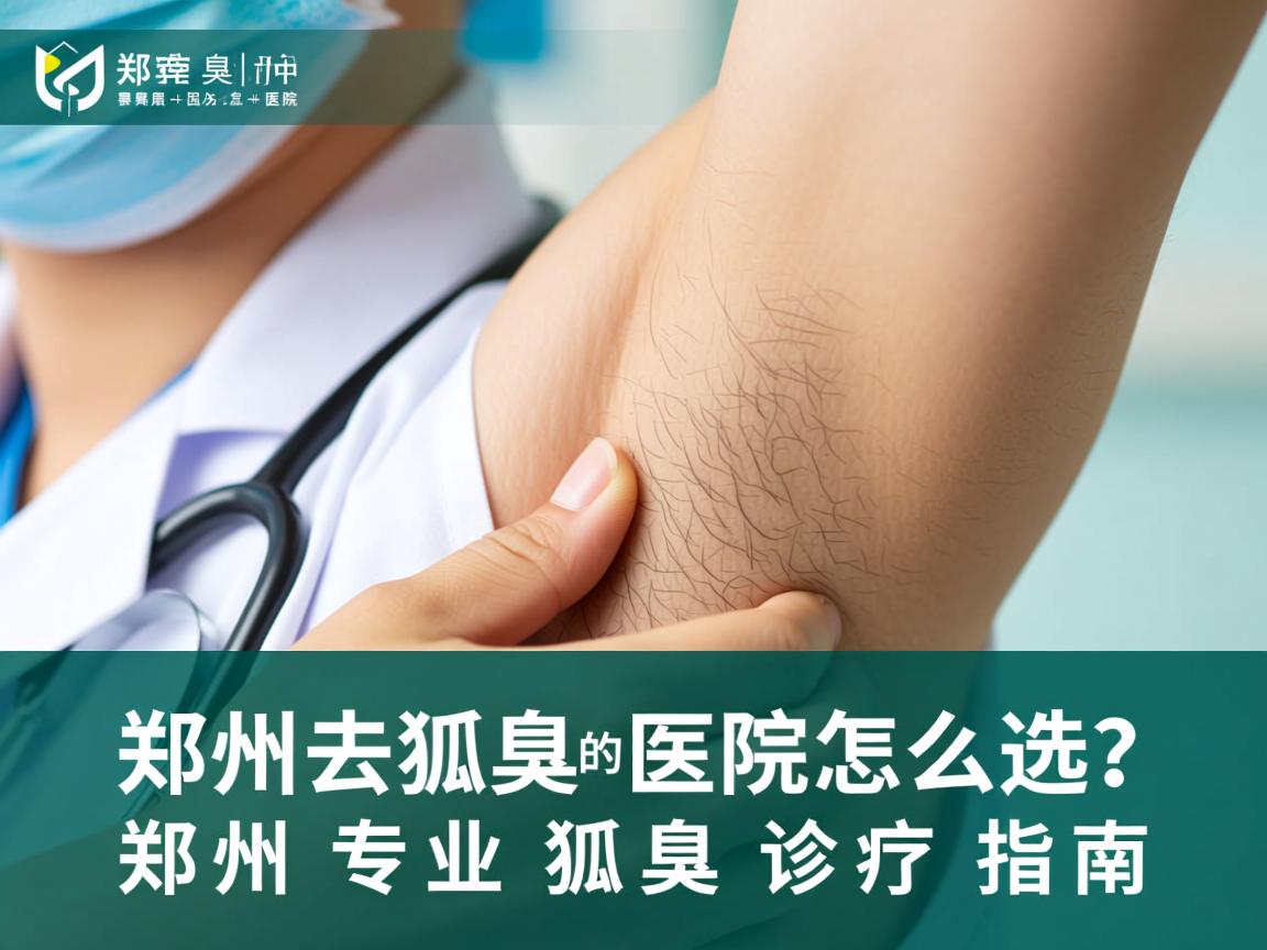 郑州去狐臭的医院怎么选？郑州专业狐臭诊疗指南