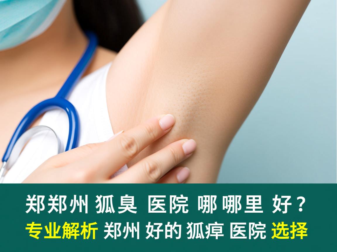 郑州狐臭医院哪里好？专业解析郑州好的狐臭医院选择