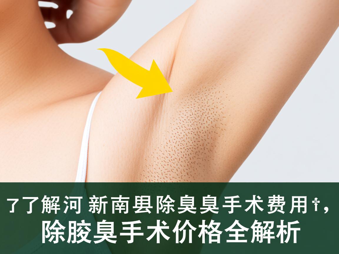 了解河南新乡除腋臭手术费用，除腋臭手术价格全解析
