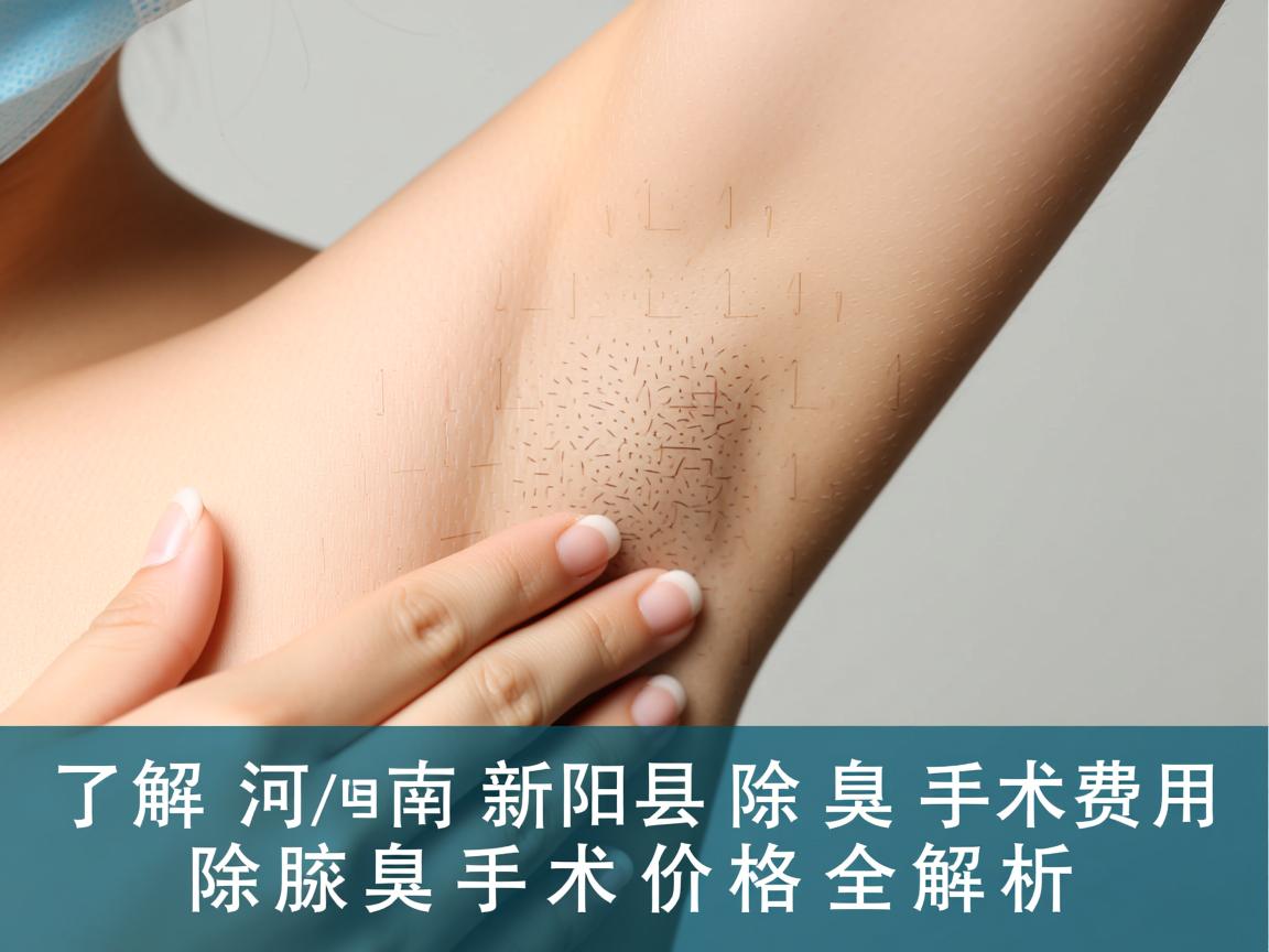 了解河南新乡除腋臭手术费用，除腋臭手术价格全解析