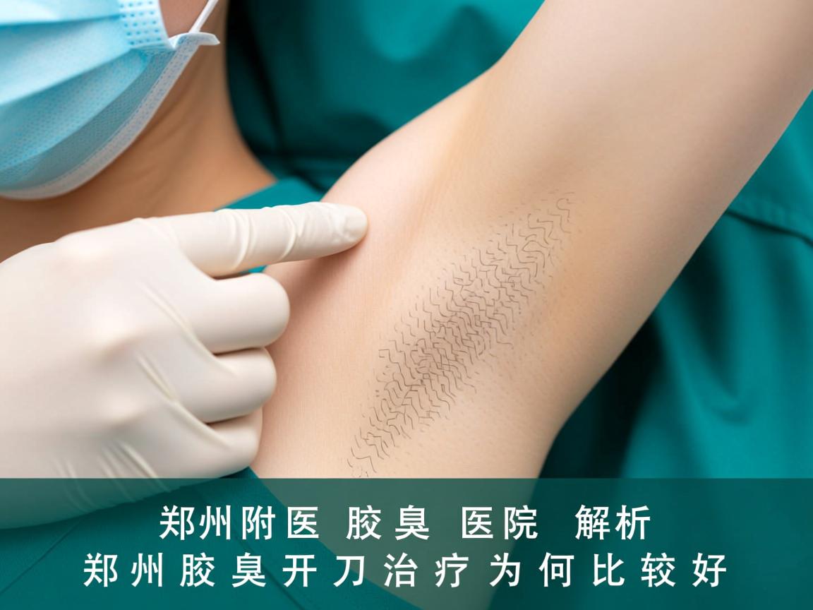 郑州附医腋臭医院解析，郑州腋臭开刀治疗为何比较好