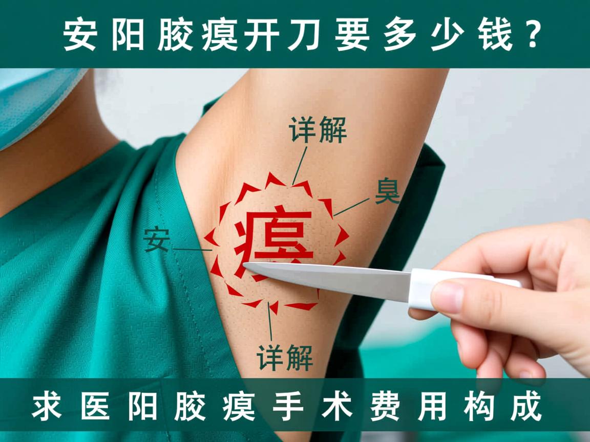 安阳腋臭开刀要多少钱？详解安阳腋臭手术费用构成