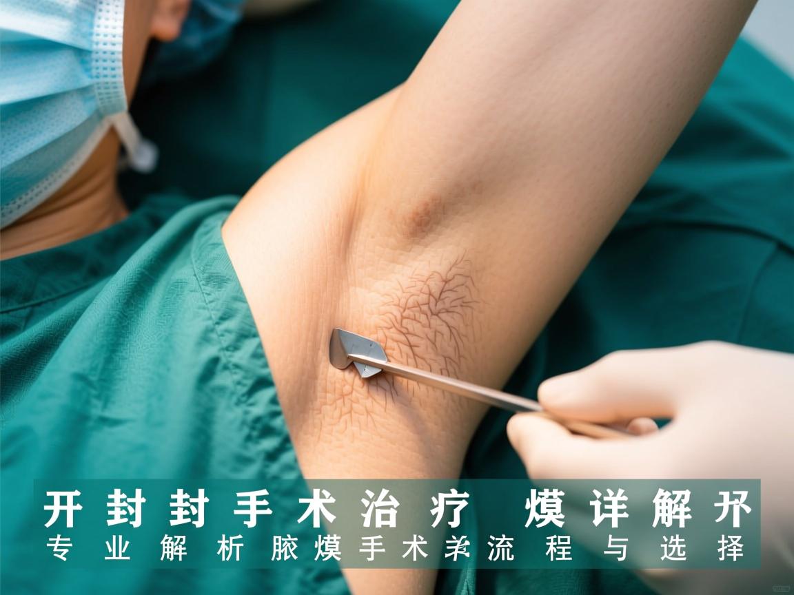 开封手术治疗腋臭详解，专业解析腋臭手术的流程与选择