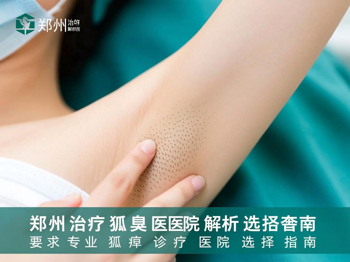 郑州治疗狐臭医院解析，专业狐臭诊疗医院的选择指南