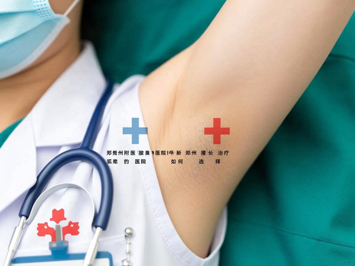 郑州附医腋臭医院解析，郑州擅长治疗狐臭的医院如何选择