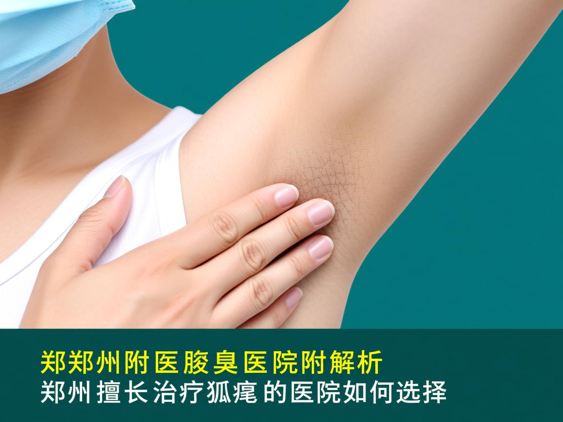 郑州附医腋臭医院解析，郑州擅长治疗狐臭的医院如何选择