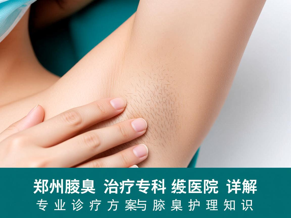 郑州腋臭治疗专科医院详解，专业诊疗方案与腋臭护理知识