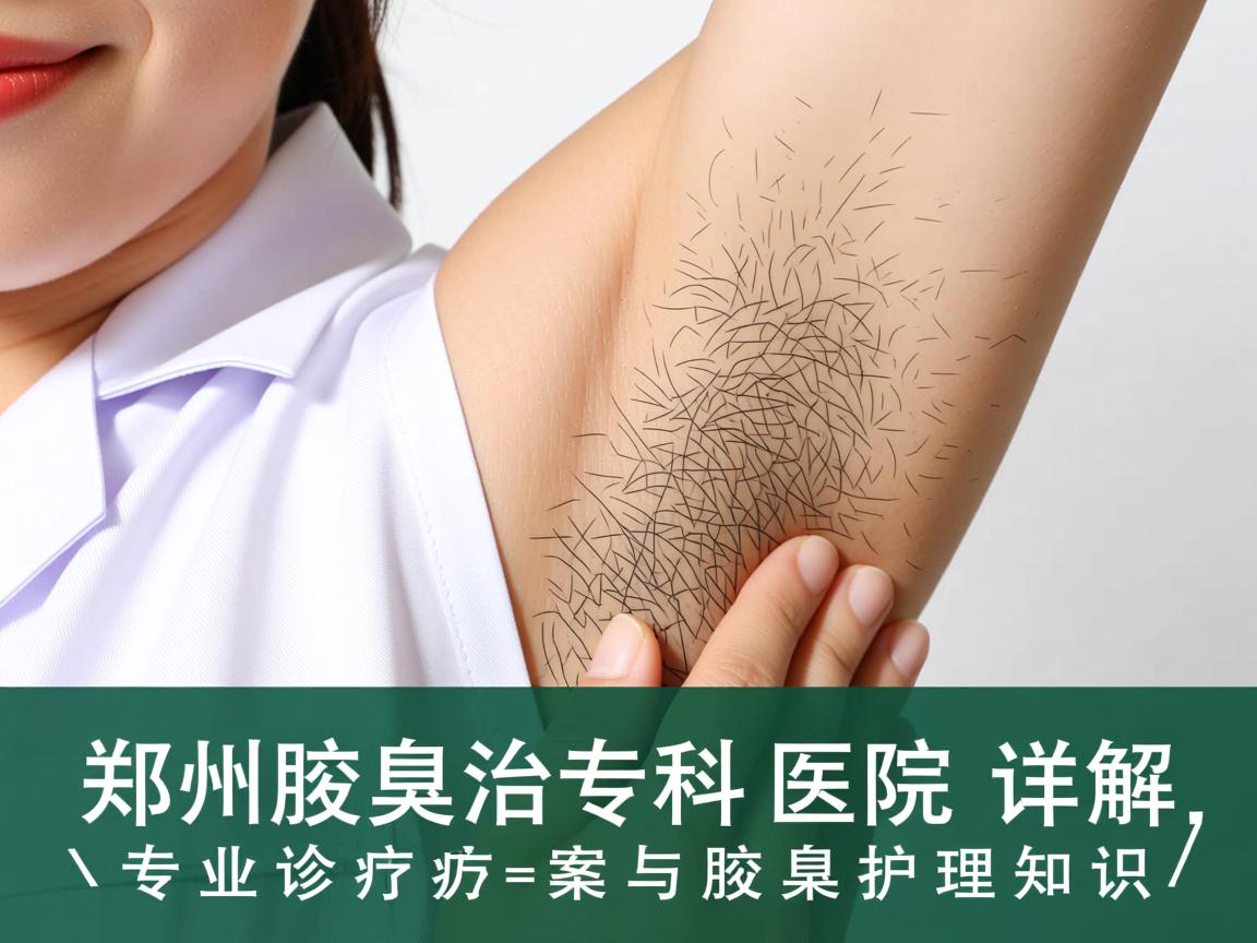 郑州腋臭治疗专科医院详解，专业诊疗方案与腋臭护理知识