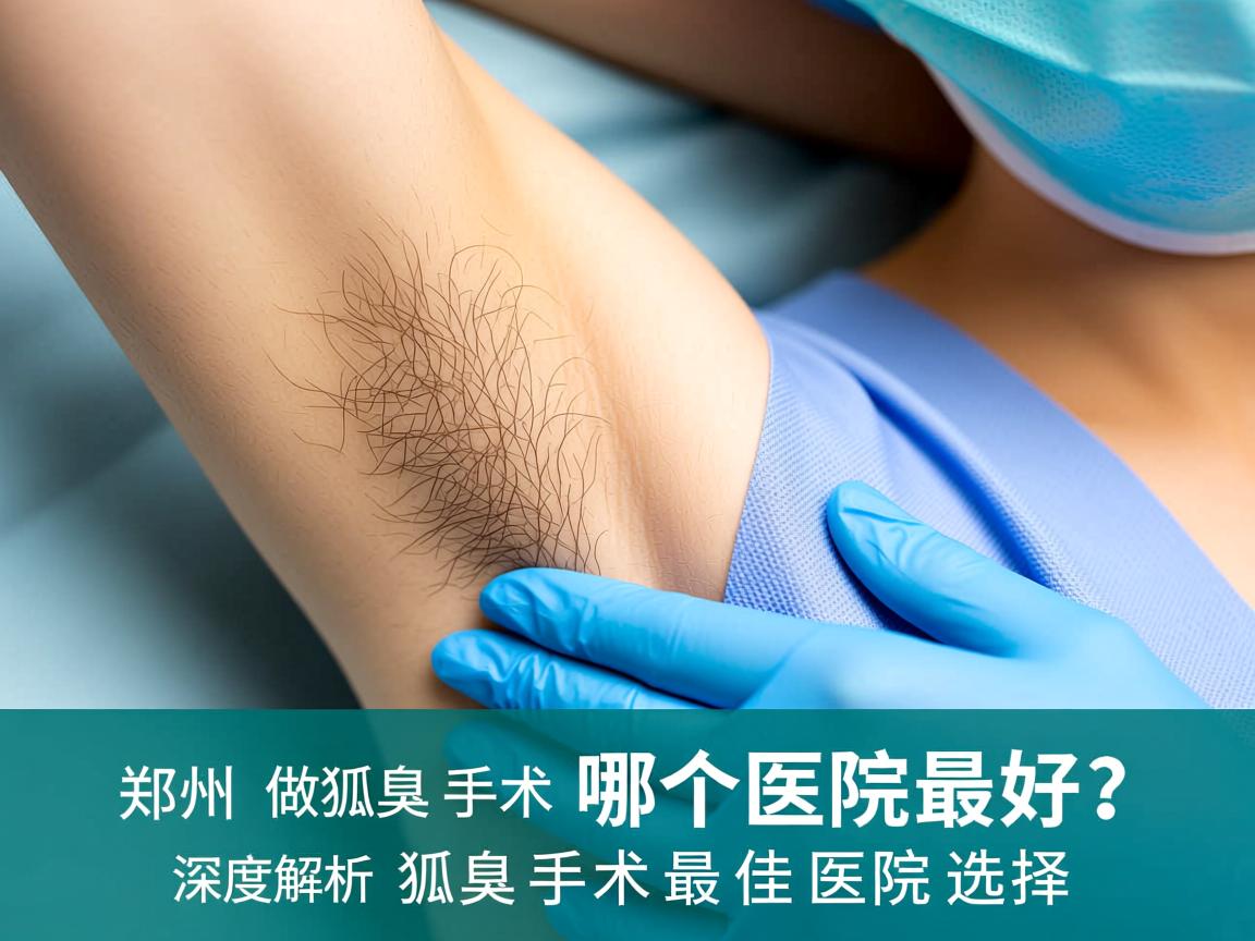 郑州做狐臭手术哪个医院最好？深度解析郑州狐臭手术最佳医院选择