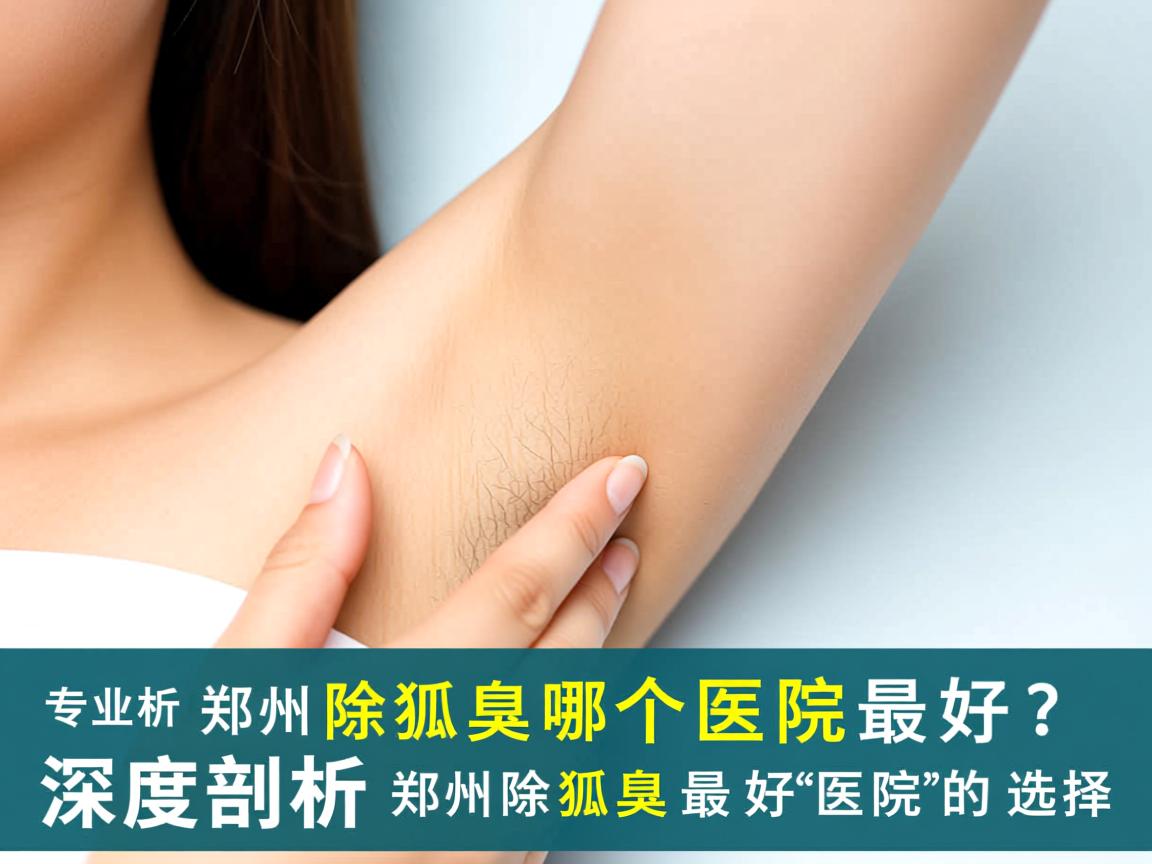 专业解析，郑州除狐臭哪个医院最好？深度剖析郑州除狐臭最好医院的选择